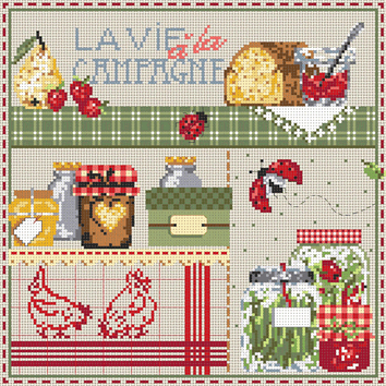 楽天市場】Madame La Fee クロスステッチ刺繍 手芸チャート 図案