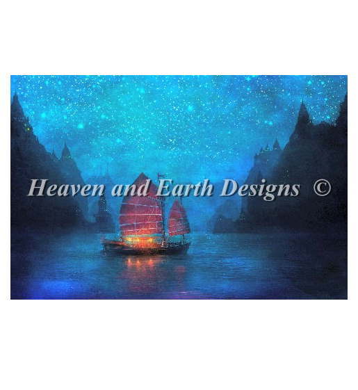 楽天市場 クロスステッチ刺繍 図案 Haed 輸入 Heaven And Earth Designs Aimee Stewart 秘密の港 Our Secret Harbour 全面刺し 上級者 クロスステッチ手芸雑貨シーボンヌ