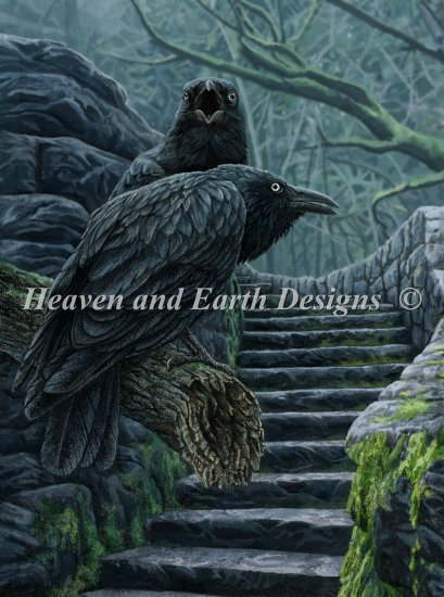 Heaven And Earth Designs クロスステッチ刺繍図案 HAED 上級者 Lisa Parker 獄吏 Supersized Watchmen Max Colors 全面刺し ハイレベル