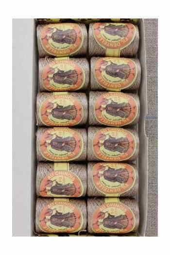 サジュー(SAJOU) レース糸 12玉 110m レジン 【BOÎTE 12 COCONS CALAIS FIL DENTELLE N° 6245 - RÉSINE】 レース編み フランス CHDENT_CALAIS_ASS_12_6245 【予約】