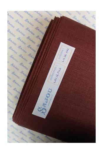 Sajou 麻布 布切れ 32コンピュータ断層撮影法 リネン 縫い布 130x90糎  【ブルゴーニュ-LIN ? BRODER 12 FILS 金 コマーシャル 金 M?TRE LIE DE VIN-】フランス共和国製 T_LIN_12_M_100_140_LVIN 【取っておく】