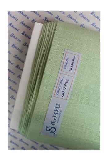 SAJOU 麻布 布切れ 32コンピュータ断層撮影法 リネン 縫い布 130x90糎  【ティレル-LIN ? BRODER 12 FILS 金 コマーシャル 金 M?TRE TILLEUL-】フランス共和国製 T_LIN_12_M_100_140_TILL【取っておく】