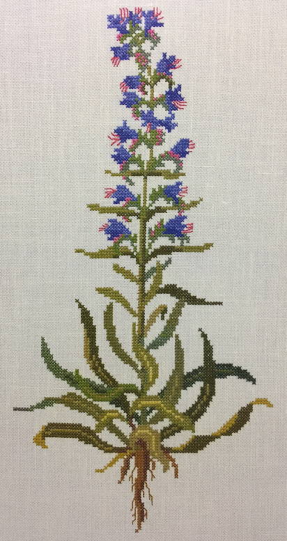 フレメクロスステッチ完成品　静かなヴィレッジ danishembroidery_17-4771-02