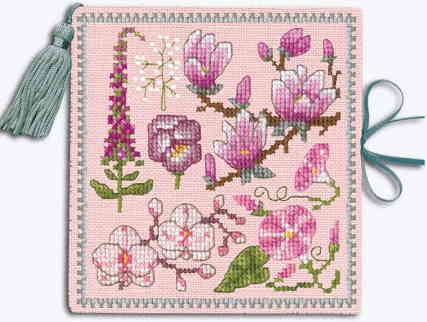 クロスステッチキット 上級者 刺しゅう Le Bonheur des Dames 【 ?tui ? Aiguilles Fleurs Roses 】 フランス 海外 輸入 3482