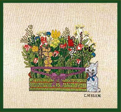 クロスステッチ刺繍キット 輸入 ル・ボヌール・デ・ダム Le Bonheur des Dames 刺しゅう Bouquet 花束 フランス 上級者 1165