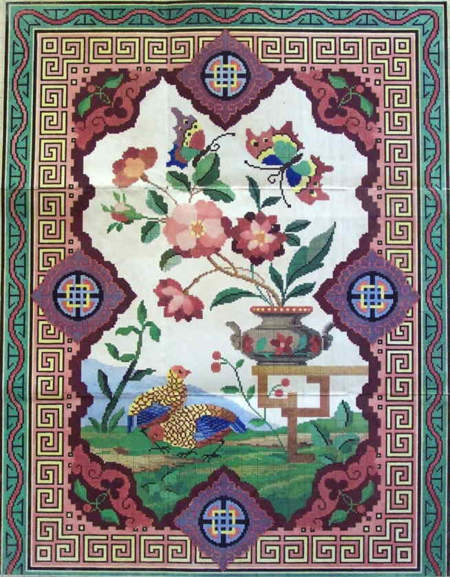 Reflets de Soie ( ルフレ・ドゥ・ソワ )  はりつけ台編み目 手芸 ししゅう 一揃いの道具 【 Chinoiserie 1855 - pack soies d\u0027alger 】 フランス共和国 外国で インポート 上級者 貨物輸送無料 chinoiserieSoieAlger
