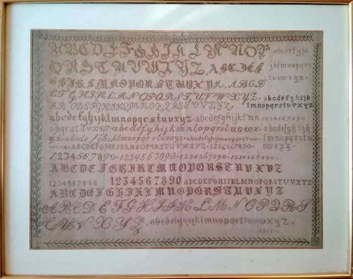Reflets de Soie はりつけ台編み目ししゅう 手芸 一揃いの道具 【 Alphabets 1850 - pack de soies 】 フランス共和国 外国で インポート 上級者 Alphabets1850soies