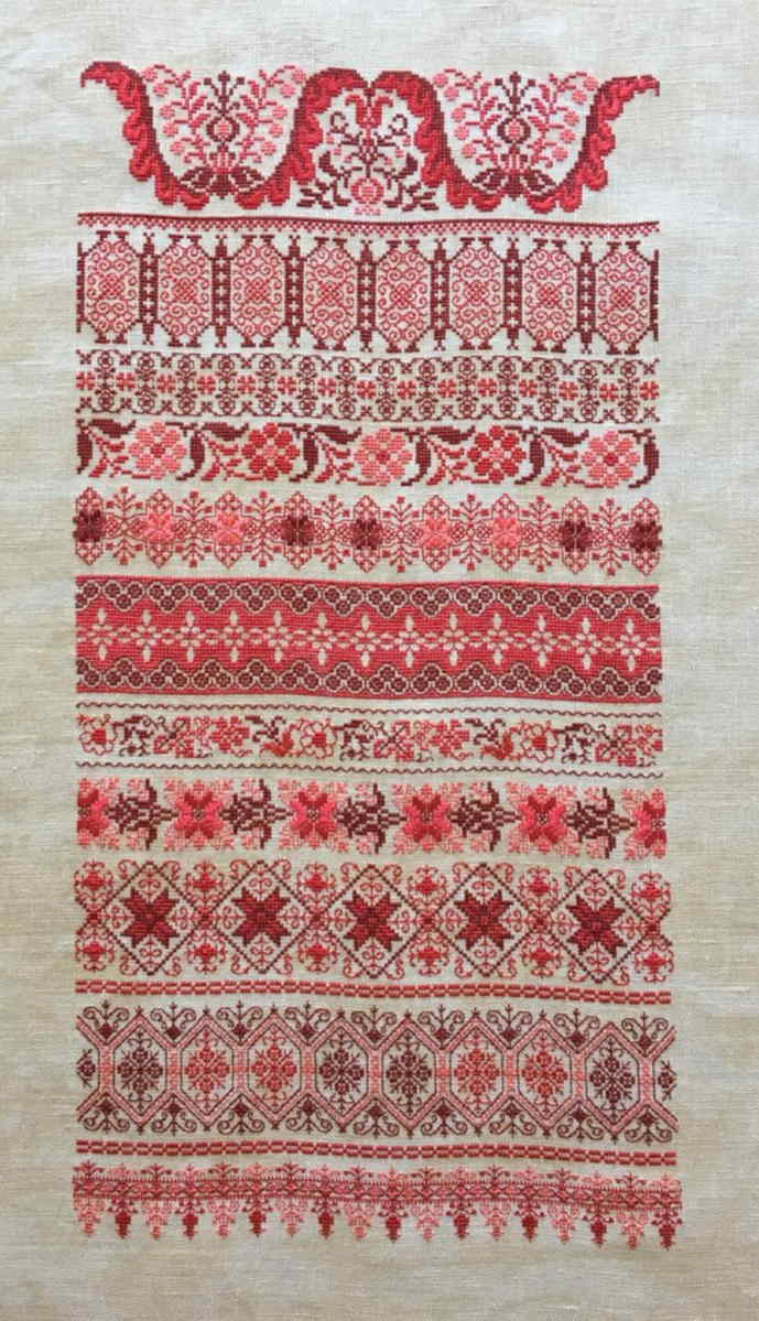 Reflets de Soie クロスステッチ 刺しゅう キット 【 Les Rubans Rouges - pack de soie 】 フランス 海外 輸入 上級者 RubansRougesSoies｜クロスステッチ手芸雑貨シーボンヌ