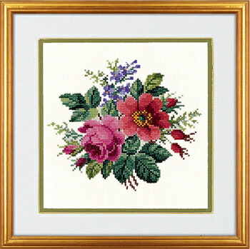 楽天市場】デンマーク クロスステッチ刺繍キット EVA ROSENSTAND