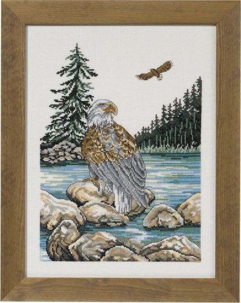 PERMIN オジロワシ Haliaeetus albicilla クロスステッチ 刺繍 キット デンマーク ペルミン 90-2170 【DM便対応】｜クロスステッチ手芸雑貨シーボンヌ