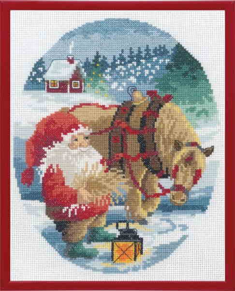 楽天市場】ペルミン MFK Hest 馬 クロスステッチ 輸入 刺繍 キット