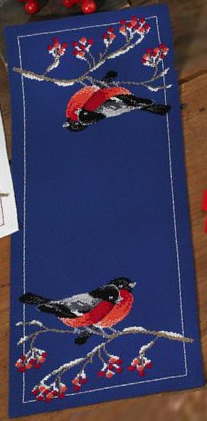 PERMIN ドンパップ/ブルー Dompapper blue クロスステッチ 刺繍 キット デンマーク 北欧 刺しゅう ペルミン 75-4622 【DM便対応】