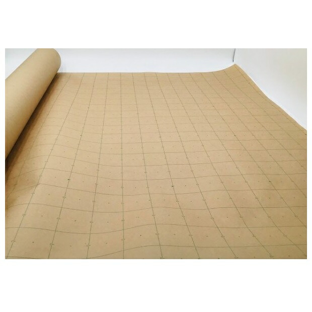 製図用紙 茶 グラフカット型入紙 5cm 方眼 1210ｍｍ×100ｍ×3本 ｜洋裁 yousai ソーイング sewing 手芸 裁縫 ホリウチ