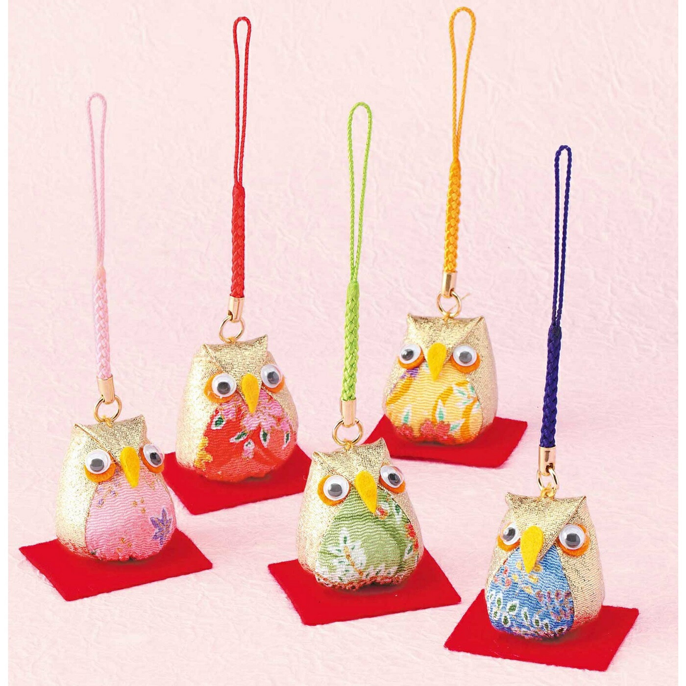 つみれ坊 ハンドメイド フクロウ 入学 入園 オーダー Olympus オリムパス オリジナルキット かわいいフクロウ小物たち
