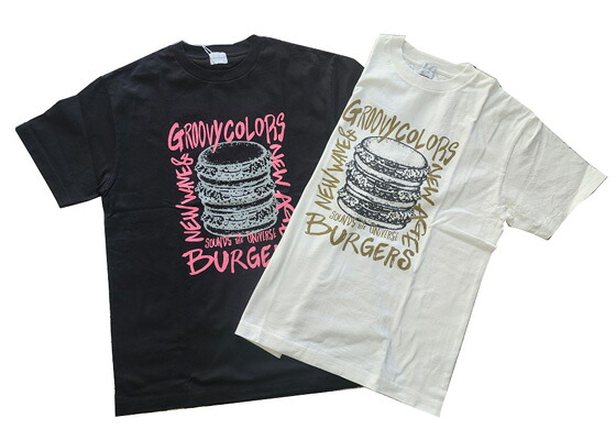 【新作】【GROOVY COLORS / 2026\u0027SS】天竺 GRAFFITI BURGER ティーシャツ (MM) (フィス)