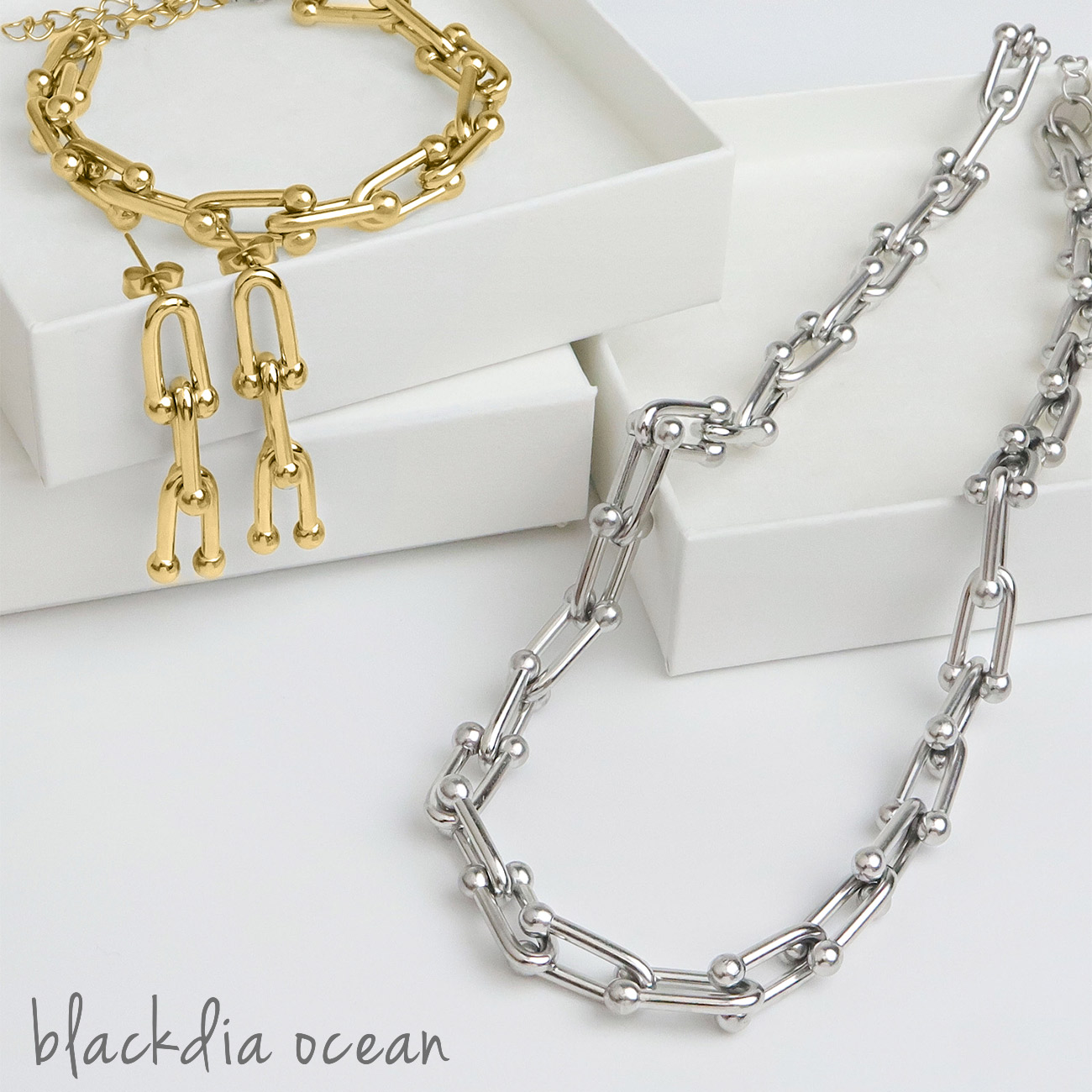 楽天市場】【2680円→1000円】 ピアス レディース blackdia ocean