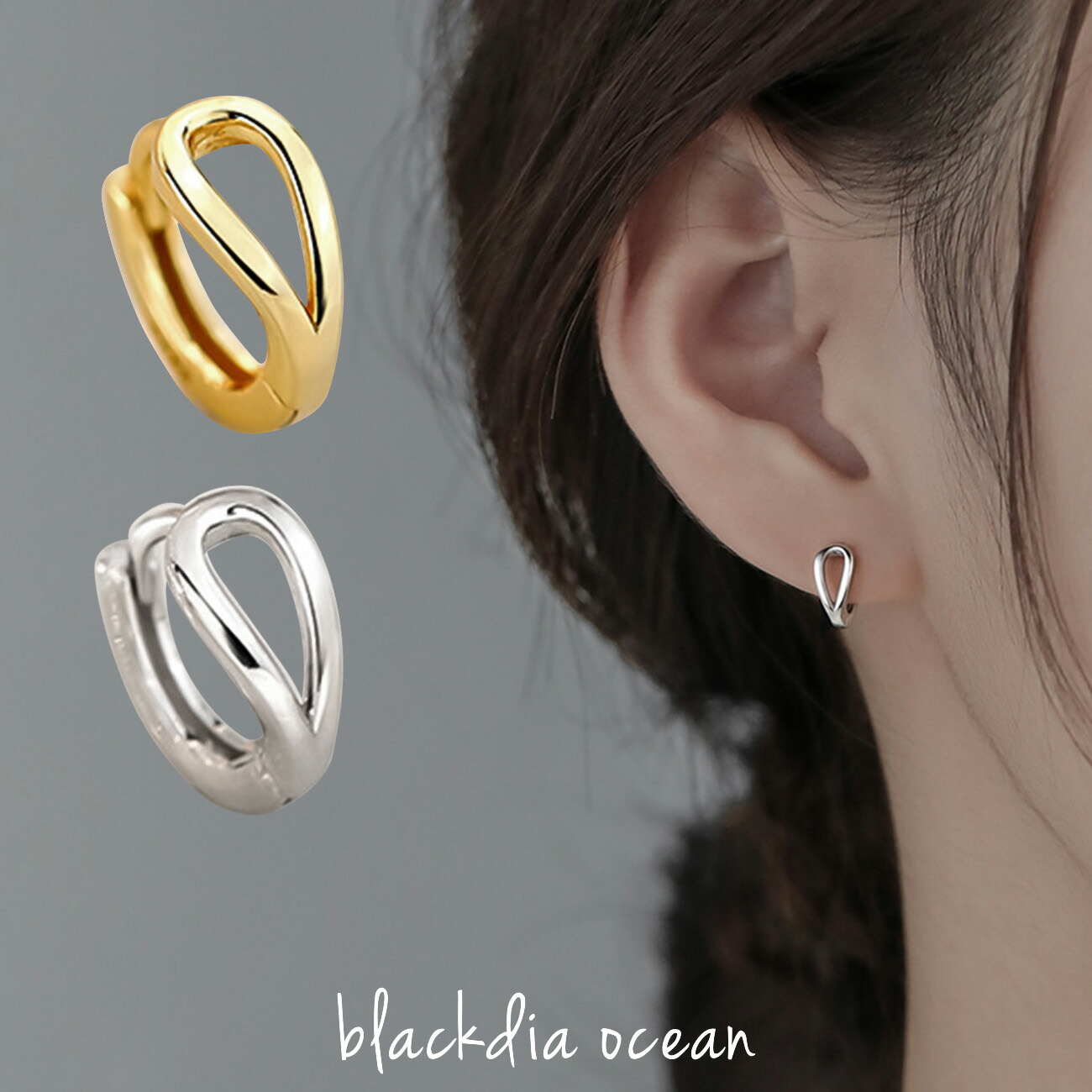 ボッテガヴェネタ⭐︎トライアングルピアス【片耳】 BOTTEGA VENETA ボッテガヴェネタ トライアングル ピアス