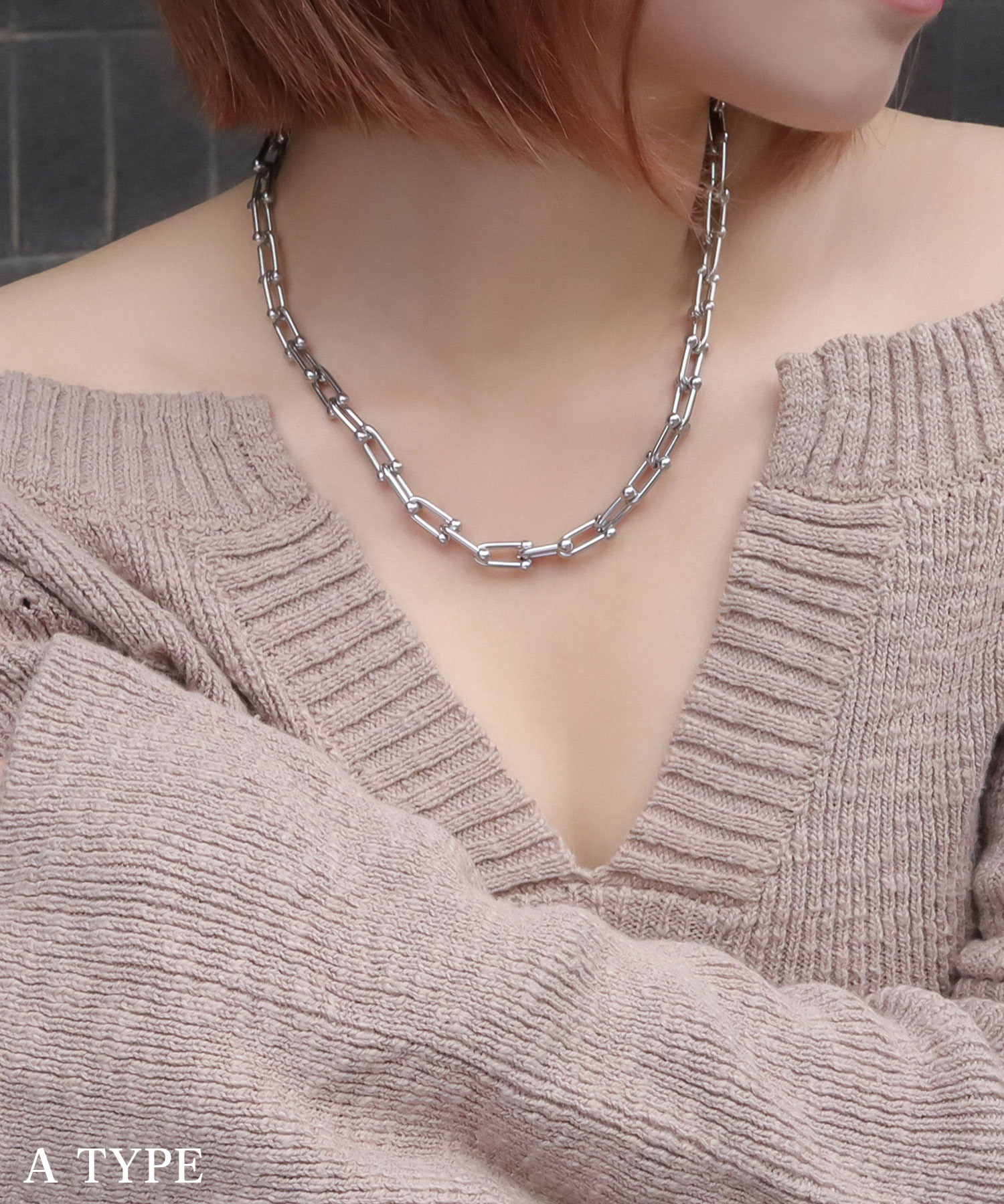 6/14 ete♡チェーンネックレス K10YG ミラーカットチェーン ネックレス（761639） ｜ women