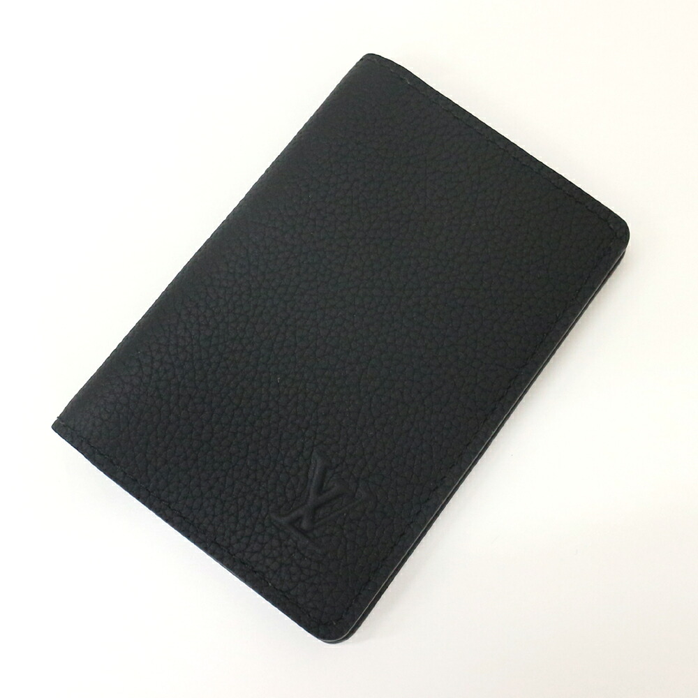 ルイ・ヴィトン 歌留多入れもの まとめ役･ドゥ ポッシュ  LOUIS VUITTON   アエログラム/ノワール M25951【中古】美品《返品可》【一六銀行見せびらかす】【貨物輸送無料】