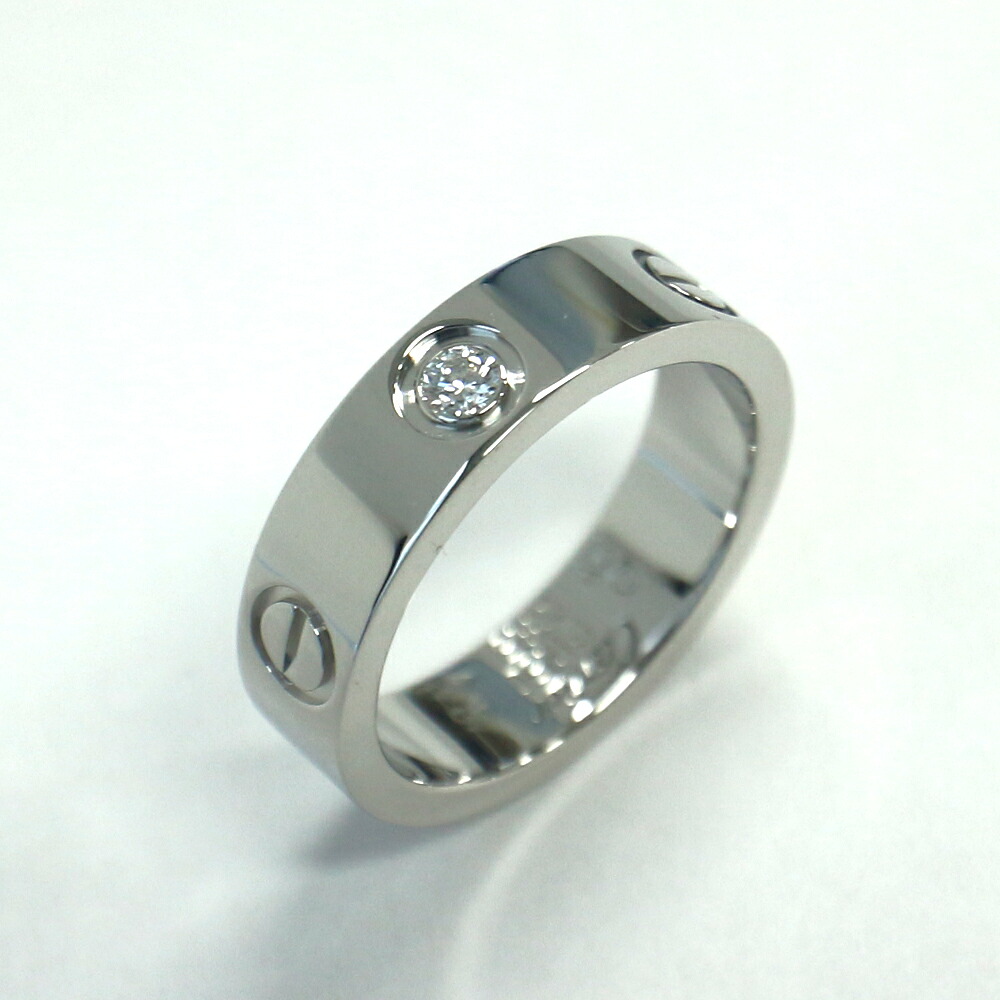 カルティエ ラブリング クラシック 1PD Cartier Pt950 #55(約15号) Pt950 メーカーにて新品仕上げ済み【中古】美品《返品可》【質屋出品】【送料無料】|渋谷の質屋 楠本商店