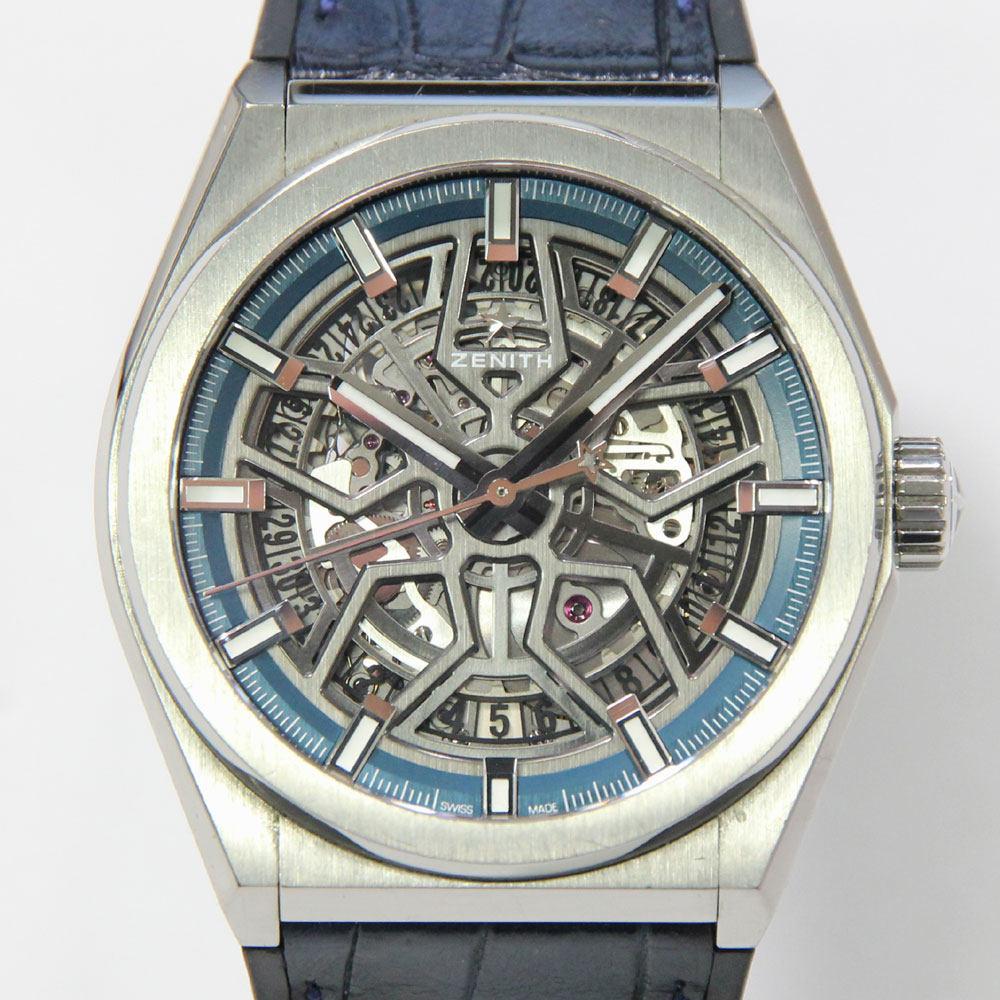 ゼニス デファイ 古典派音楽 95.9000.670/78.R584 自動小銃巻 ZENITH【中古】AB【一六銀行見せびらかす】【貨物輸送無料】【楠本バス発着場】 メンズ腕時計-腕時計