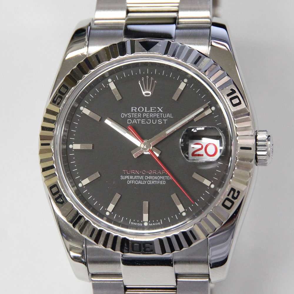 ロレックス　デイトジャスト　ターノグラフ　116264　2005年頃（D番） SS オートマ　ROLEX 【中古】A《返品可》【質屋出品】【送料無料】