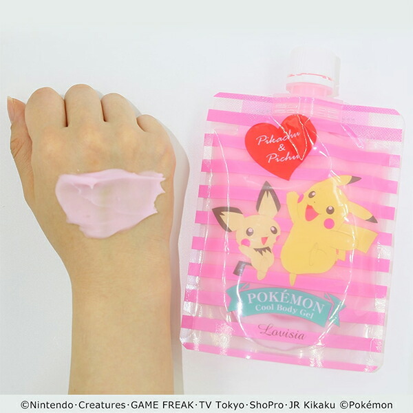 楽天市場 ポケモン ボディジェル ラヴィジア Lovisia 150g グッズ ピカチュウ ピチュー プリン ププリン パラベンフリー アルコールフリー 無鉱物油 保湿 日焼け 子ども レジャー 冷感 かわいい 持ち運び 本品は食べ物 飲み物 ではございません カラコン コスメ