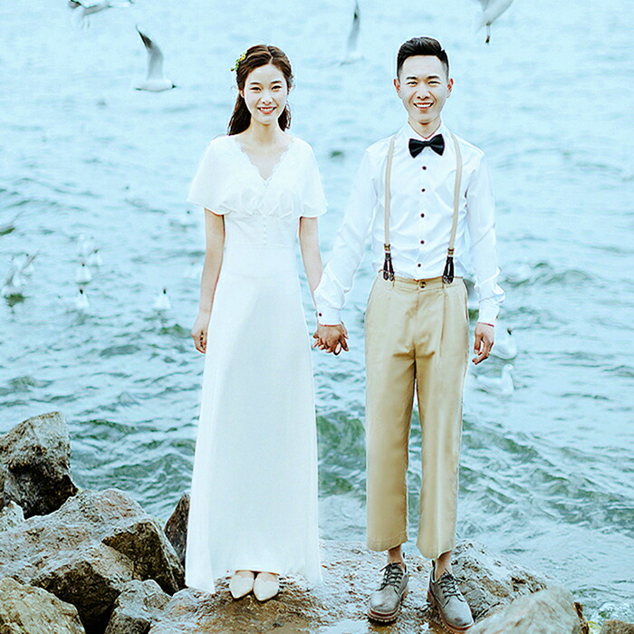 ウェディングドレス 袖あり ロングドレス Aラインドレス 結婚式 花嫁 ドレス ワンピース ウエディングドレス 二次会 パーティードレス ブライダル エンパイア お呼ばれ 大きいサイズ 演奏会 披露宴 海外挙式 Wedding Dress Xxs Xs S M L Xl Xxl Xxxl 人気商品