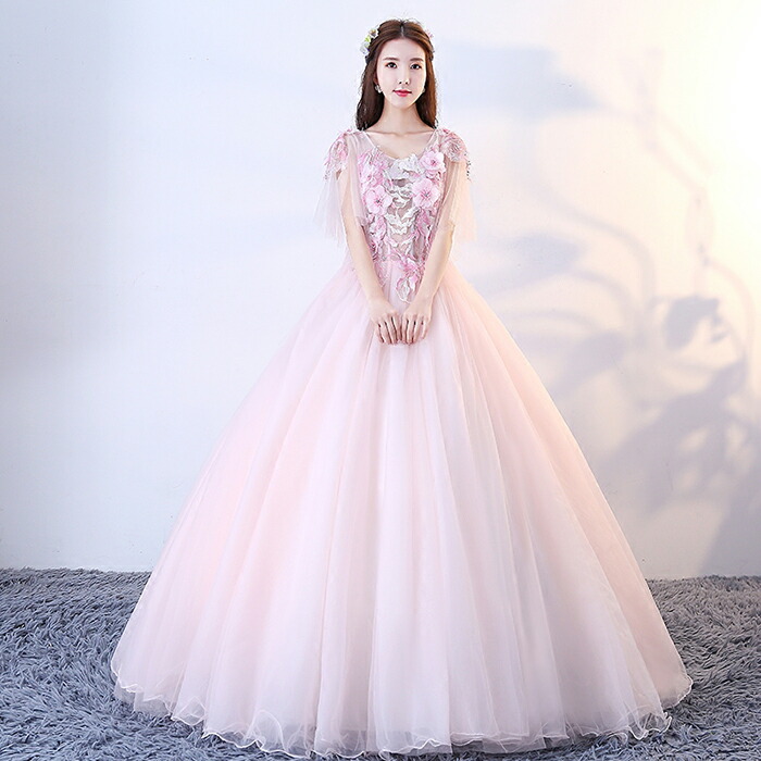 大流行中 ロングドレス 演奏会 袖付き カラードレス ピンク ウエディングドレス プリンセスライン パーティードレス イブニングドレス 結婚式 二次会 フォーマルドレス カクテルドレス ステージ衣装 ピアノ 発表会 披露宴 渋谷ウイングス 全国組立設置無料 Csckerala Com