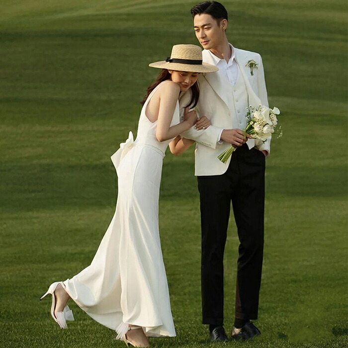 楽天市場】ウエディングドレス リゾートウェディング キャミソール