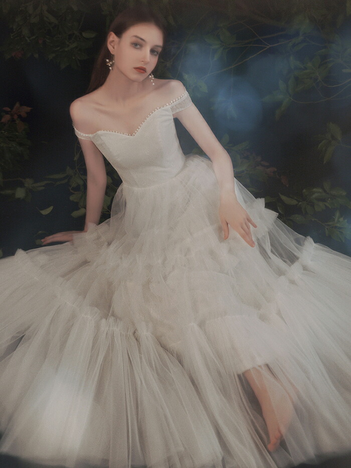 超新作 レディースファッション ウエディングドレス ウエディングドレス 二次会 キャバドレス ロングドレス Aラインドレス ウェディングドレス 花嫁 ドレス 結婚式 パーティードレス お呼ばれ ブライダル エンパイア ワンピース 演奏会 披露宴 海外挙式 前撮り 大きい