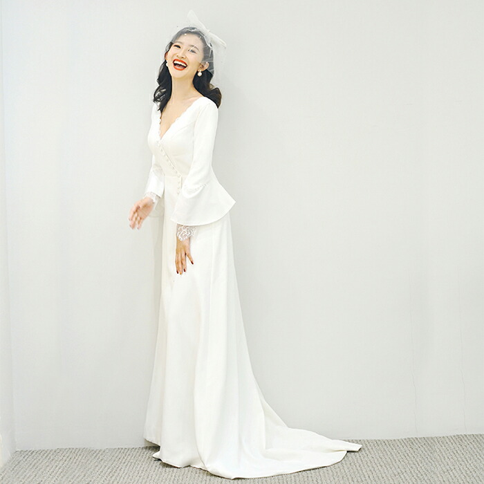 全ての 楽天市場 ウエディングドレス 長袖 ロングドレス Aラインドレス ウェディングドレス 二次会 花嫁 パーティードレス 演奏会 ブライダル お呼ばれ 結婚式 エンパイア ワンピース 披露宴 海外挙式 前撮り 大きいサイズ 白 Wedding Dress Xxs Xs S M L Xl Xxl Xxxl