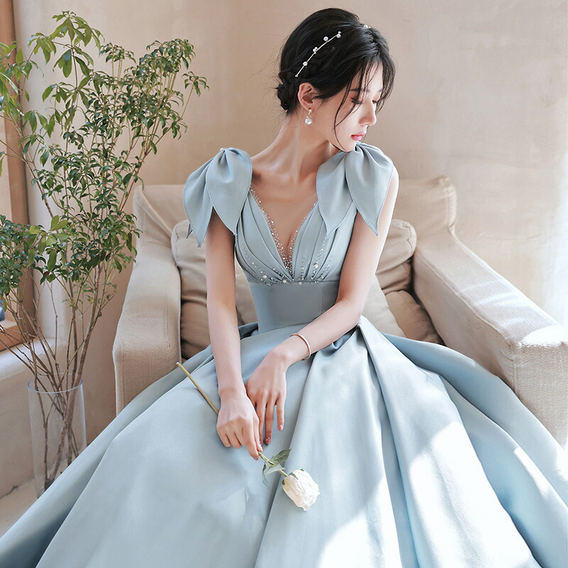 楽天市場】ウエディング ドレス 結婚式 パーティードレス カラー