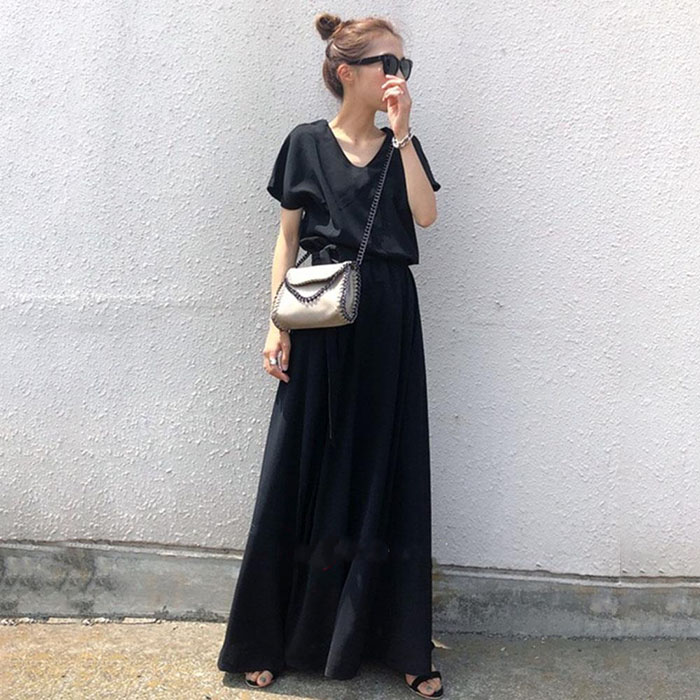 楽天市場 ワンピース 半袖 ロング カジュアル ワンピース レディース きれいめ ゆったり マキシ丈 シンプル ロングワンピース マキシ丈ワンピース シャツワンピース エレガント Aライン 無地 着痩せ プレゼント 春夏 代 30代 40代 ブラック 黒 青 4色 送料無料 楽天市場 ワンピース 半袖 ロング カジュアル ワンピース レディース きれいめ ゆったり マキシ丈 シンプル ロングワンピース マキシ丈ワンピース シャツワンピース エレガント Aライン 無地 着痩せ プレゼント 春夏 代 30代 40代 ブラック 黒 青 4色 送料無料