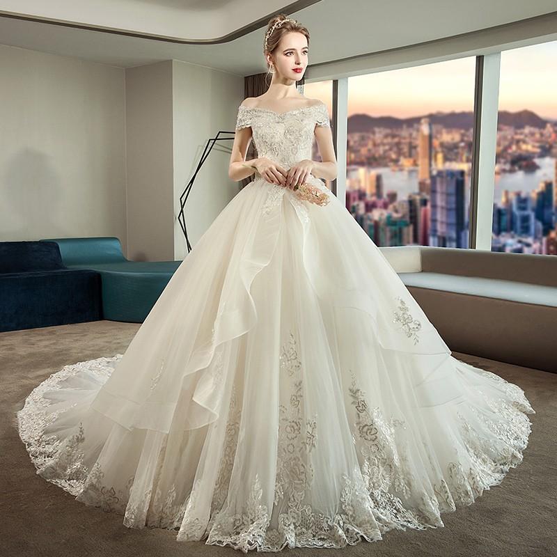 婚礼の儀お召しもの  白 象牙色 袖あり 安上がり スピード競技 婚礼の儀 花嫁御寮  ロングお召しもの  婚礼の儀 二次会 寄り合いお召しもの 交歓会 姫御前お召しもの 途轍も無い大いさ ウェディングドレス 前撮り 後撮り 婚礼の儀映し絵 弱められた大いさ 外国で挙式 虚蝉購入注文 ウェディングドレス-レディースファッション