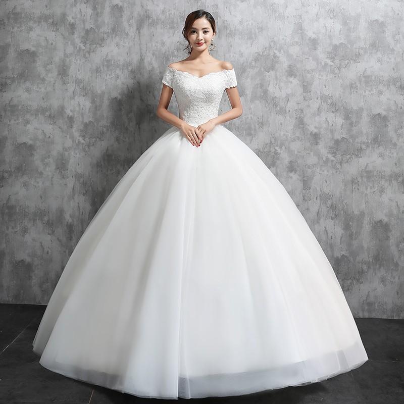 ウェディングドレス 白 オフホワイト 格安 レース 結婚式 花嫁 シンプル ロングドレス 袖あり ブライダル 二次会 パーティードレス 披露宴 プリンセスドレス 大きいサイズ ウエディングドレス 前撮り 後撮り ウェディングフォト 小さいサイズ 海外挙式 セミオーダー