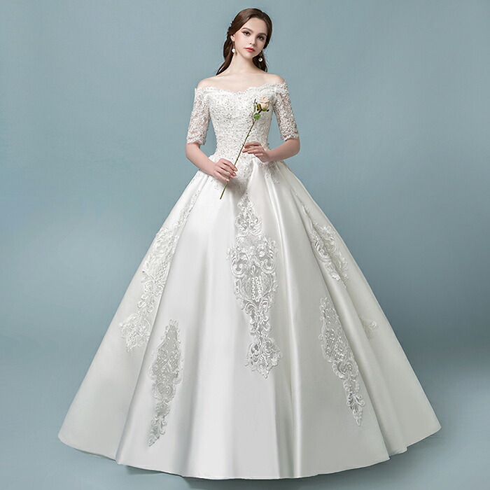 姫御前伝達ルート 一般受け ウェディングドレス 婚礼の儀 wedding dress 告げ知らせる会 二次会 花嫁御寮  姫系 衣装 音楽会 レディースファッション-ウェディングドレス