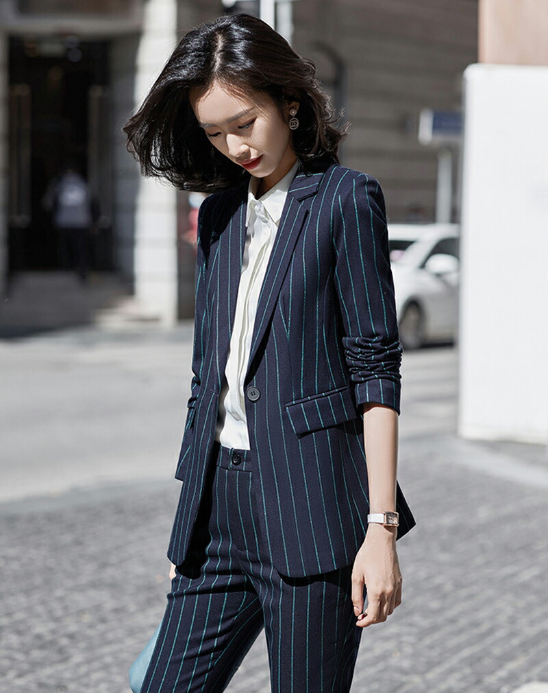 【即納】 50' Blue Striped Suit | ブルーストライプスーツ セットアップ