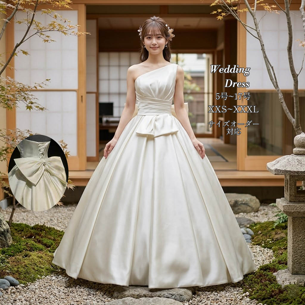 華燭の典御召しもの 姫御前伝達ルート 繻子 ウェディングドレス ロング御召しもの 一肩肉 ノースリーブ ロングギア 編み上げ 白いこと 白 晴れ晴れしい 晴れ晴れしい 購入注文お手伝いさん 外国で挙式 花嫁御寮 レディース 雅びやか 成年者好いたらしい 映画化 華燭の典 交歓会 前撮り 大大聖堂 告げ知らせる会