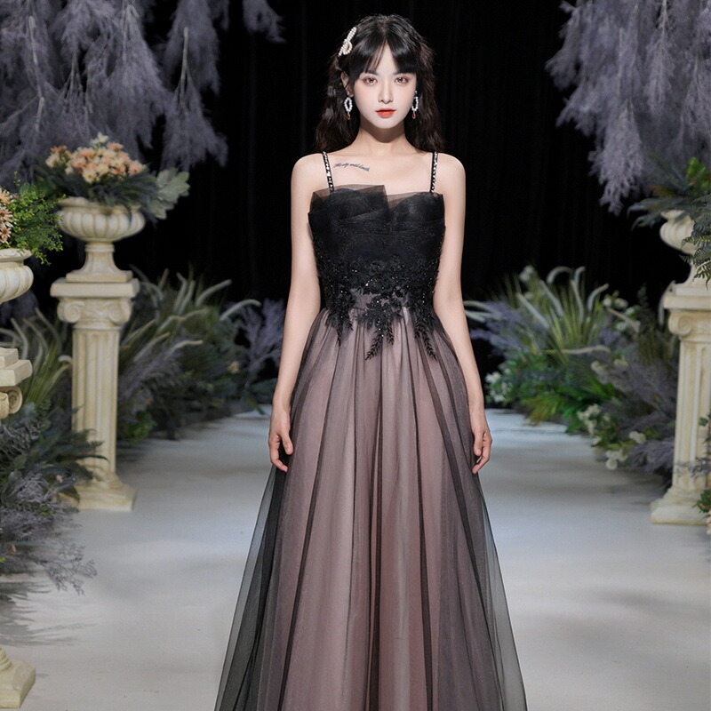 カラードレス ファスナー ブラック キャミソール 袖なし パーティードレス ロングドレス 結婚式 二次会 発表会 演奏会 ウェディングドレス ウエディングドレス イブニングドレス コンサート コンクール カクテルドレス ブライダル 花嫁 披露宴 前撮り 大きいサイズ|渋谷ウイングス