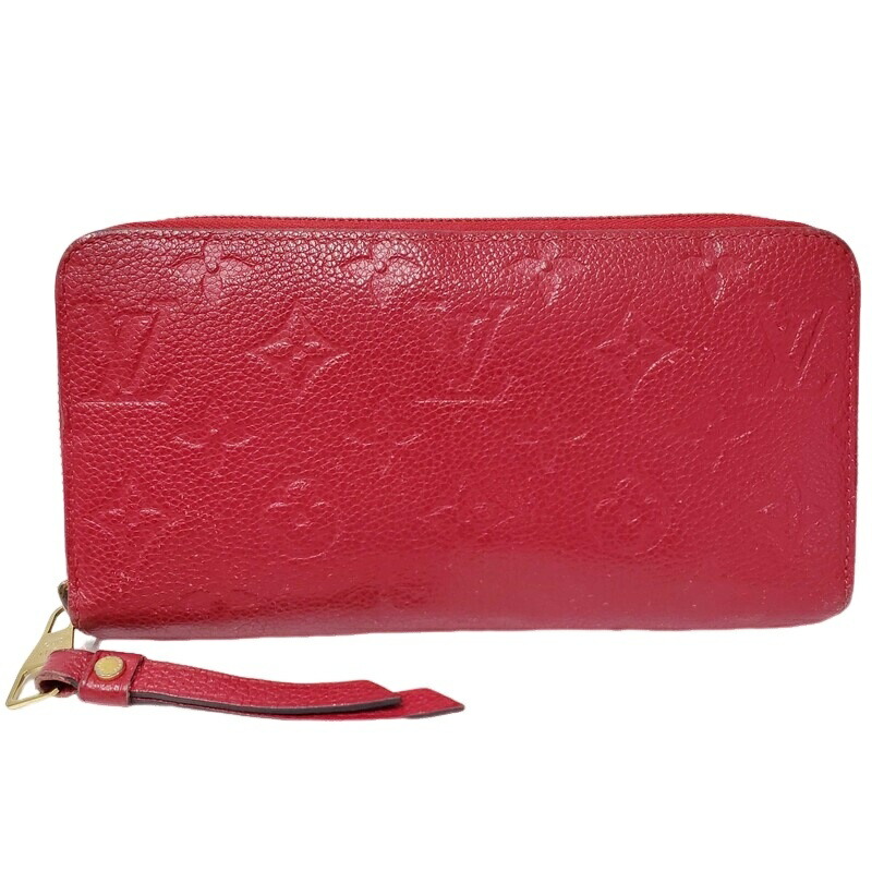 Louis Vuitton ジッピーウォレット モノグラムアンプラント 赤 楽天市場】【財布】LOUIS VUITTON ルイ ヴィトン モノグラム
