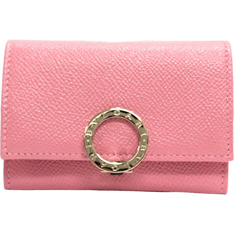 ブルガリ レザー ブルガリブルガリ コインケース レディース ピンク 楽天市場】BVLGARI ブルガリ コインケースブラック ダーク