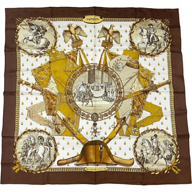 楽天市場】未使用 エルメス HERMES カレ90 スカーフ シルク