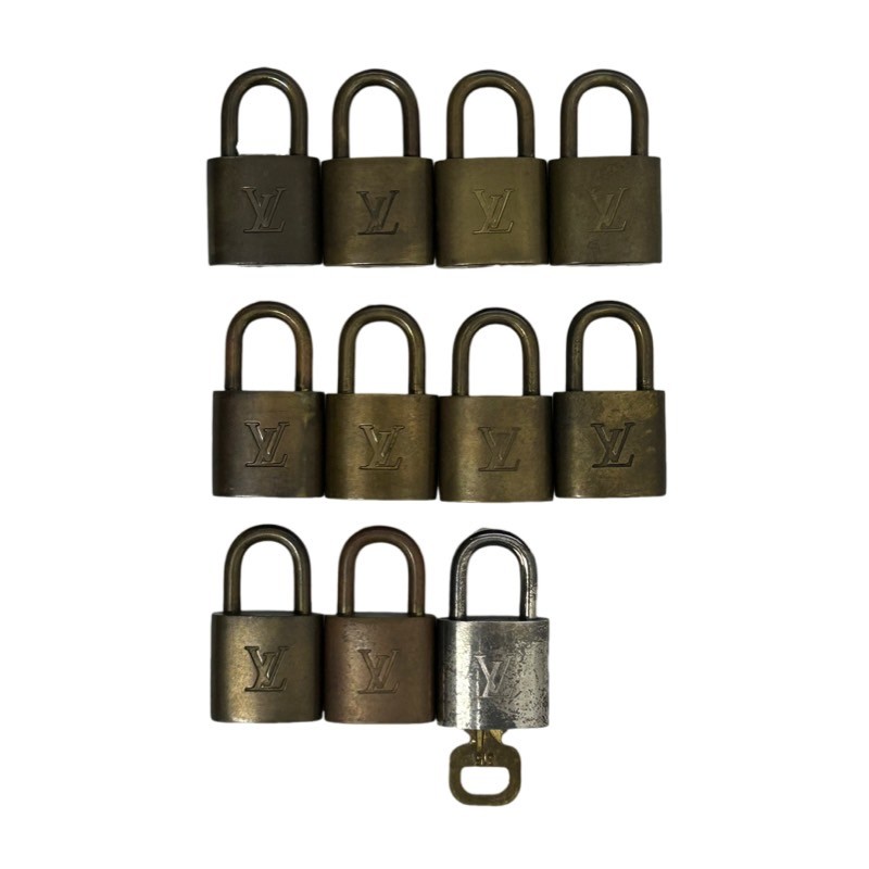 楽天市場】10点セット ルイ ヴィトン 旧型 カデナ パドロック 南京錠