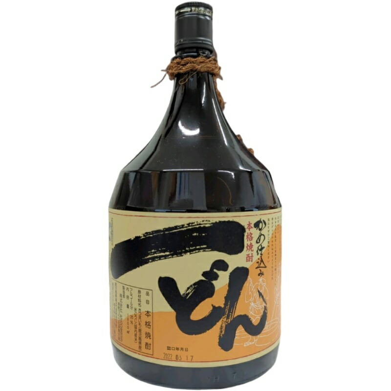 楽天市場】かめ仕込み 一どん（いっどん） ゴールドラベル 30度
