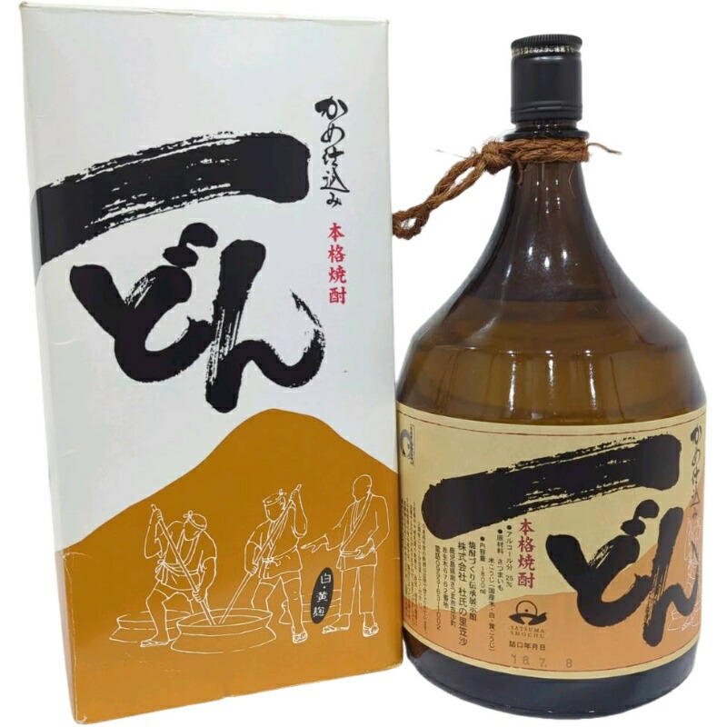 焼酎一どん 30度1.8Ｌ限定品 2023当選 鹿児島 杜氏の里笠沙 焼酎一どん 30度1.8L限定品 2023当選 鹿児島 杜氏の里笠沙