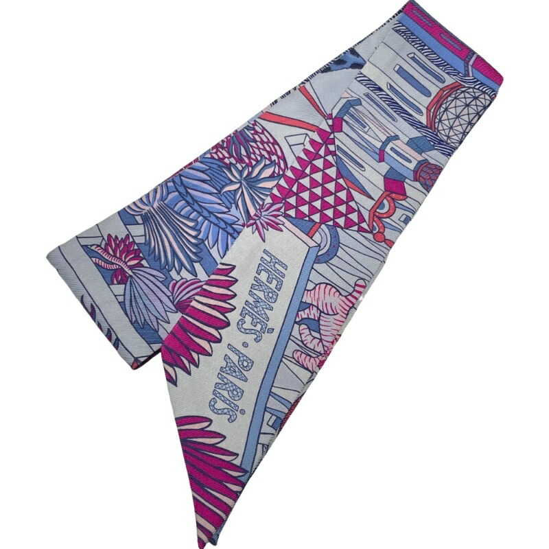 楽天市場】エルメス ツイリー スカーフ HERMES シルクツイル アニマル