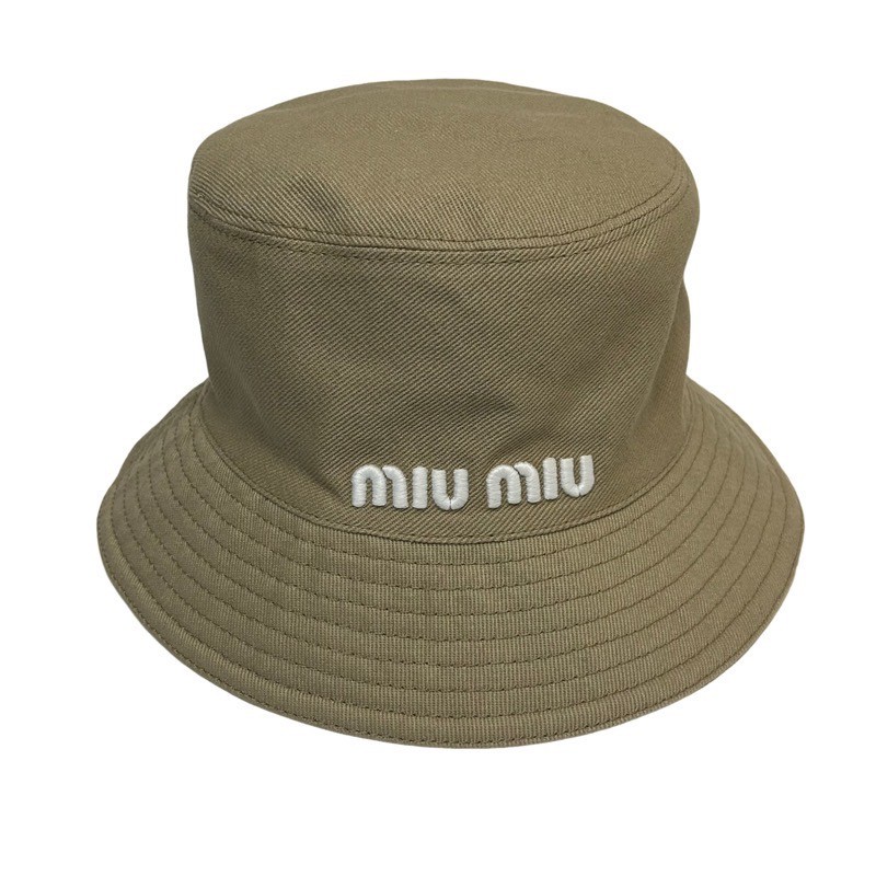 楽天市場】MIU MIU ミュウミュウ Bucket Hat バケットハット ハット