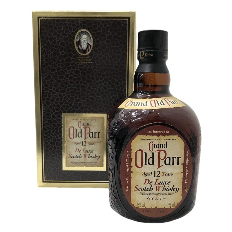楽天市場】【未開封】Grand Old Parr オールドパー 12年 750ml