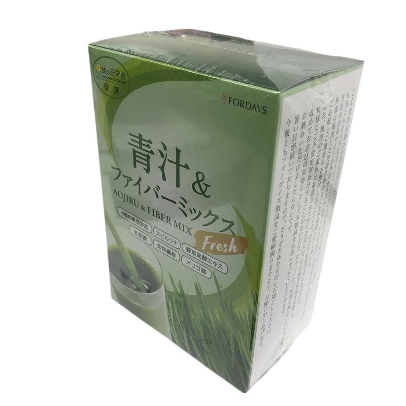 楽天市場】フォーデイズ 青汁 & ファイバーミックス フレッシュ 30本
